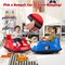 12V Kids Electric Bumper Car with Remote, Dual Motors, 360° Spin, Lights & Music